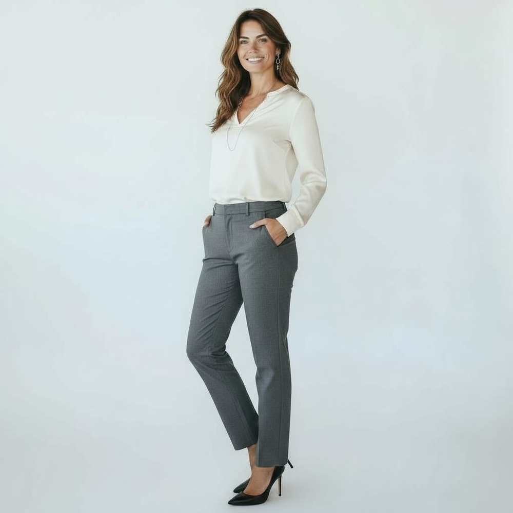 Michael Kors Grey Dress Pants Size 4